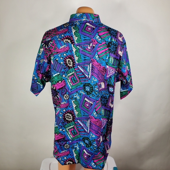Wrangler Vintage USA Made Rockabilly 80s Button up - Picture 2 of 9
